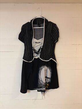 Disney Nightmare Before Christmas Jack Skellington Dress Large